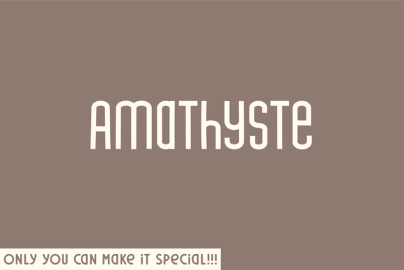 Amathyste Typeface Review: Elevating Digital Brand Identity