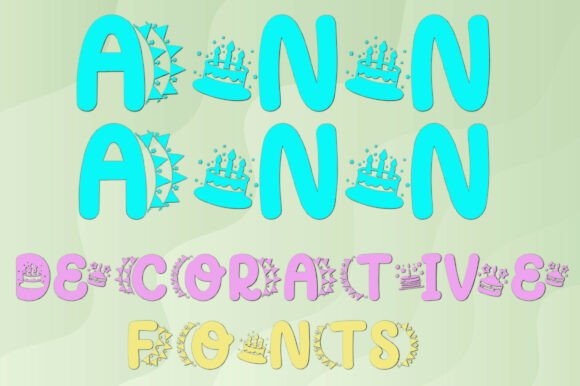 Annann: The Festive Decorative Font for Handmade Creations