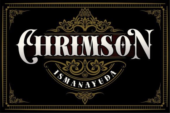 Chrimson: The Gothic Typeface That Transformed My Brand Identity