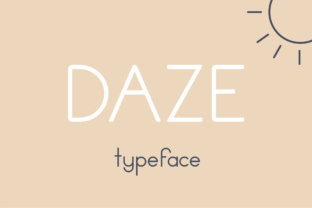 Daze Typeface: Elevating Editorial Design with Laid-Back Simplicity
