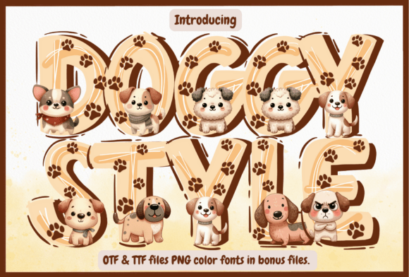 Doggy Style: A Playful Display Font for Engaging Editorial Design