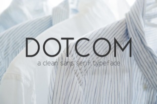 Dotcom Typeface: Elevating Editorial Design with Clean Sans Serif Typography