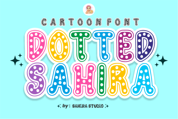 Dotted Sahira: The Creative Font for Scroll-Stopping Social Media Graphics