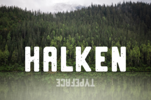 Halken Typeface Review: A Grunge Sans Serif for Bold Branding