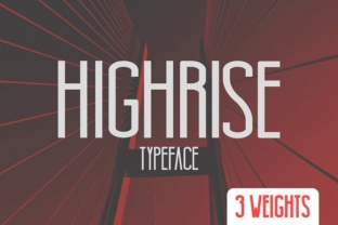 Highrise Typeface Review: A Vertical Sans Serif for Bold Branding