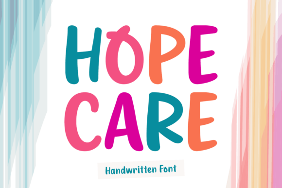 Hope Care: The Playful Handwritten Font for Joyful Branding