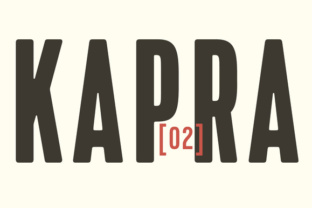 Kapra: A Modern Sans Serif Typeface for Clean Web Design