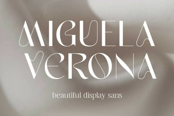 Miguela Verona: The Elegant Serif for Campaign Clarity