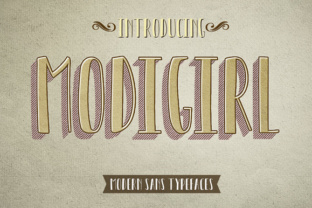 Modigirl Sans: A Playful Typeface for Handmade Brands
