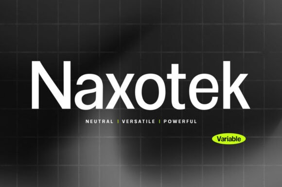 Naxotek Typeface Review: A Modern Sans Serif for Digital Branding