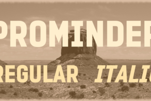 Prominder Typeface: Elevating Handmade Product Branding