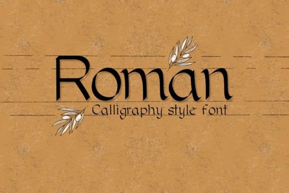Roman Classic: A Versatile Sans Serif Typeface for Modern Branding