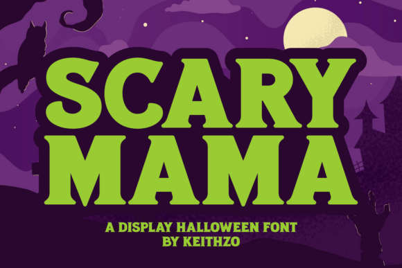 Scary Mama: The Display Serif Font for High-Impact Marketing
