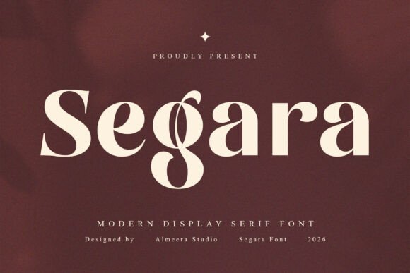 Segara: Elevate Your Brand Identity with High-Fashion Serif Design
