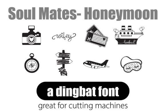Soul Mates Honeymoon: The Creative Font for Boutique Branding