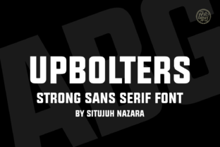 Upbolters Typeface Review: Bold Uppercase for High-Impact Campaigns